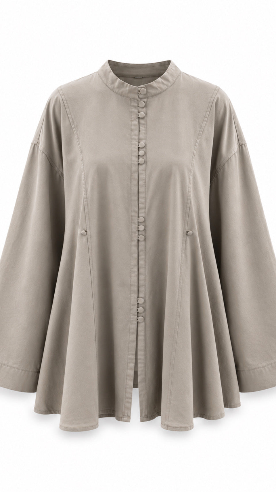 50%Viscose 42%Cotton 8%Polyamide modest top