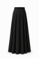 Pleaded maxi skirt 100cm long