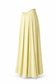 Pleaded maxi skirt 100cm long