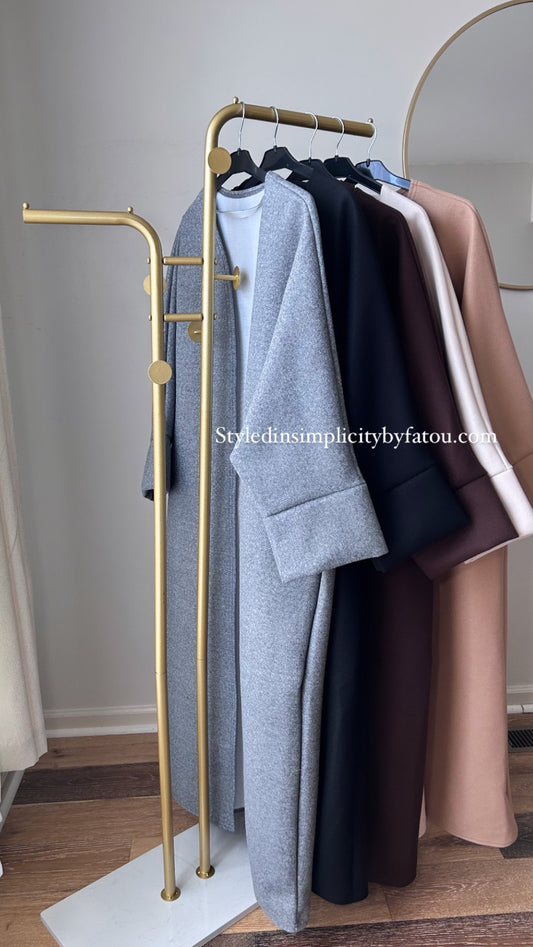 Oversized Wint abaya coat