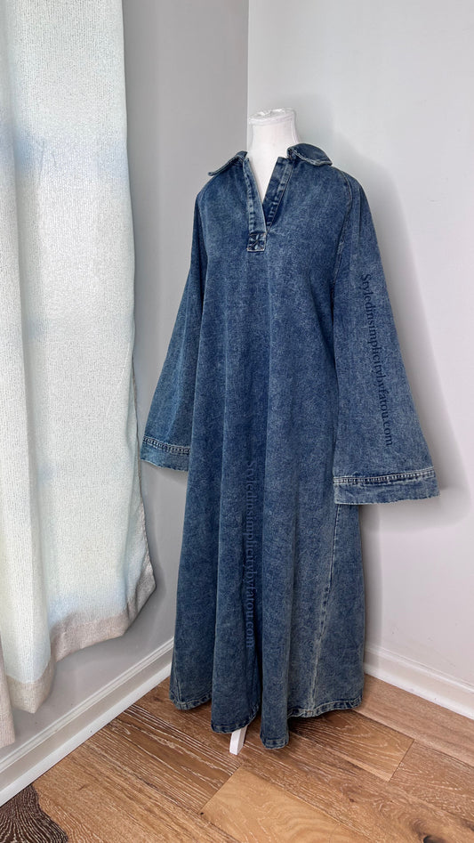 Anaya Jean Cotton Abaya