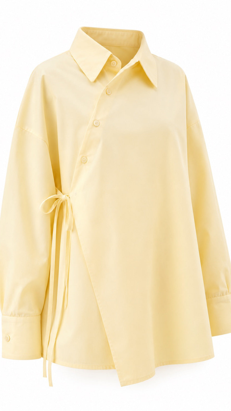 100% Cotton Asymmetrical Blouse too for Women