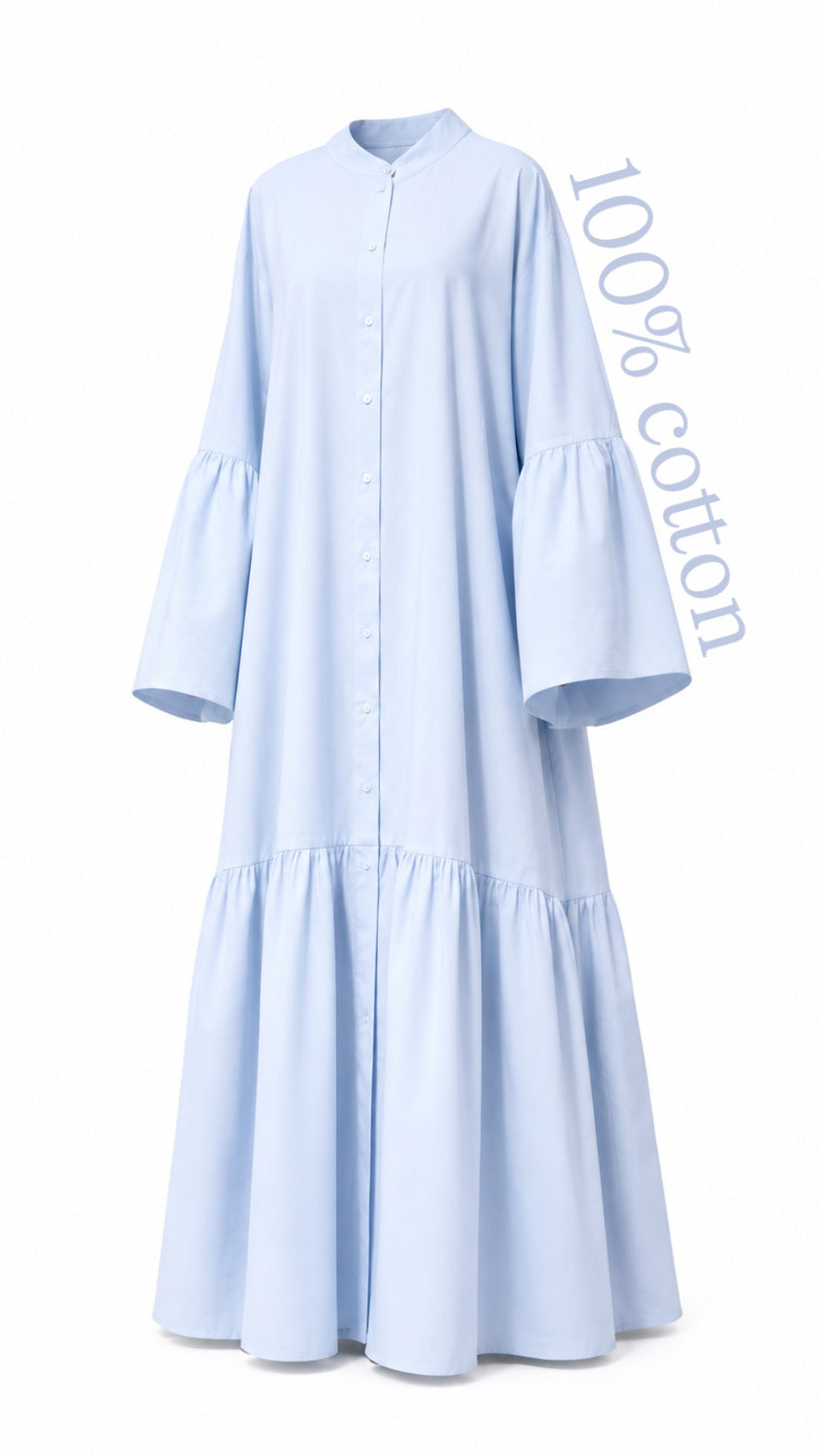 100 % Cotton Abaya Miya
