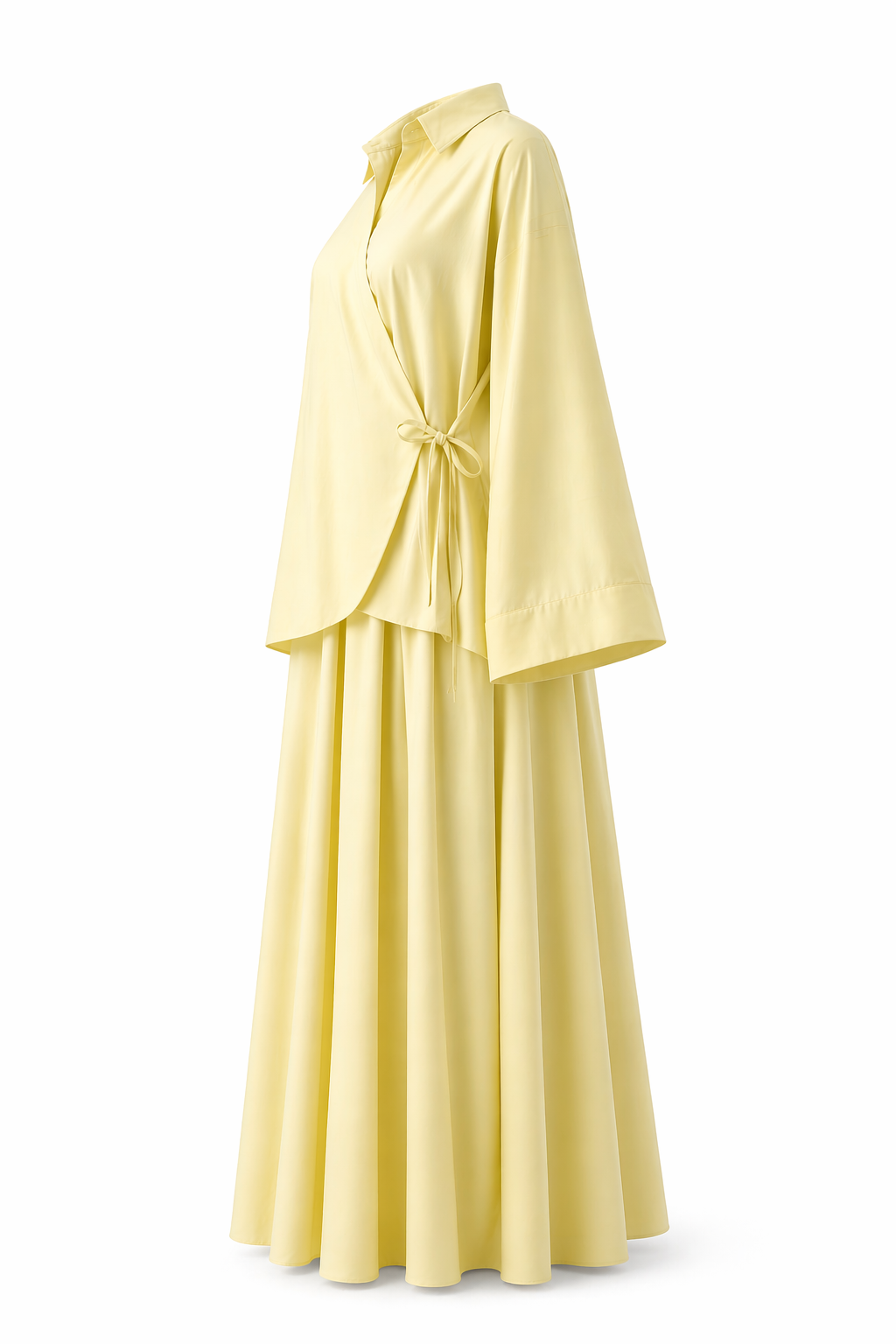 Wrapped cotton top