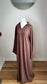 Viscose linen Abaya