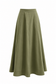 A Line 100% Cotton maxi skirt