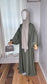 Premium Medina silk Flare abaya