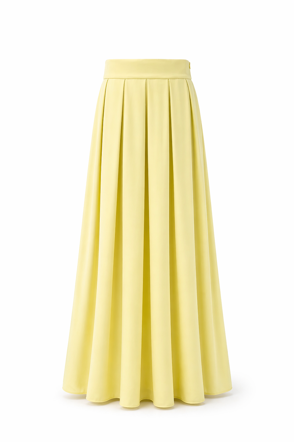 Pleaded maxi skirt 100cm long