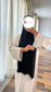 Simple Fall and winter abaya