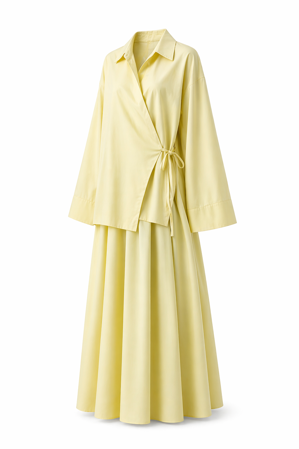 Wrapped cotton top