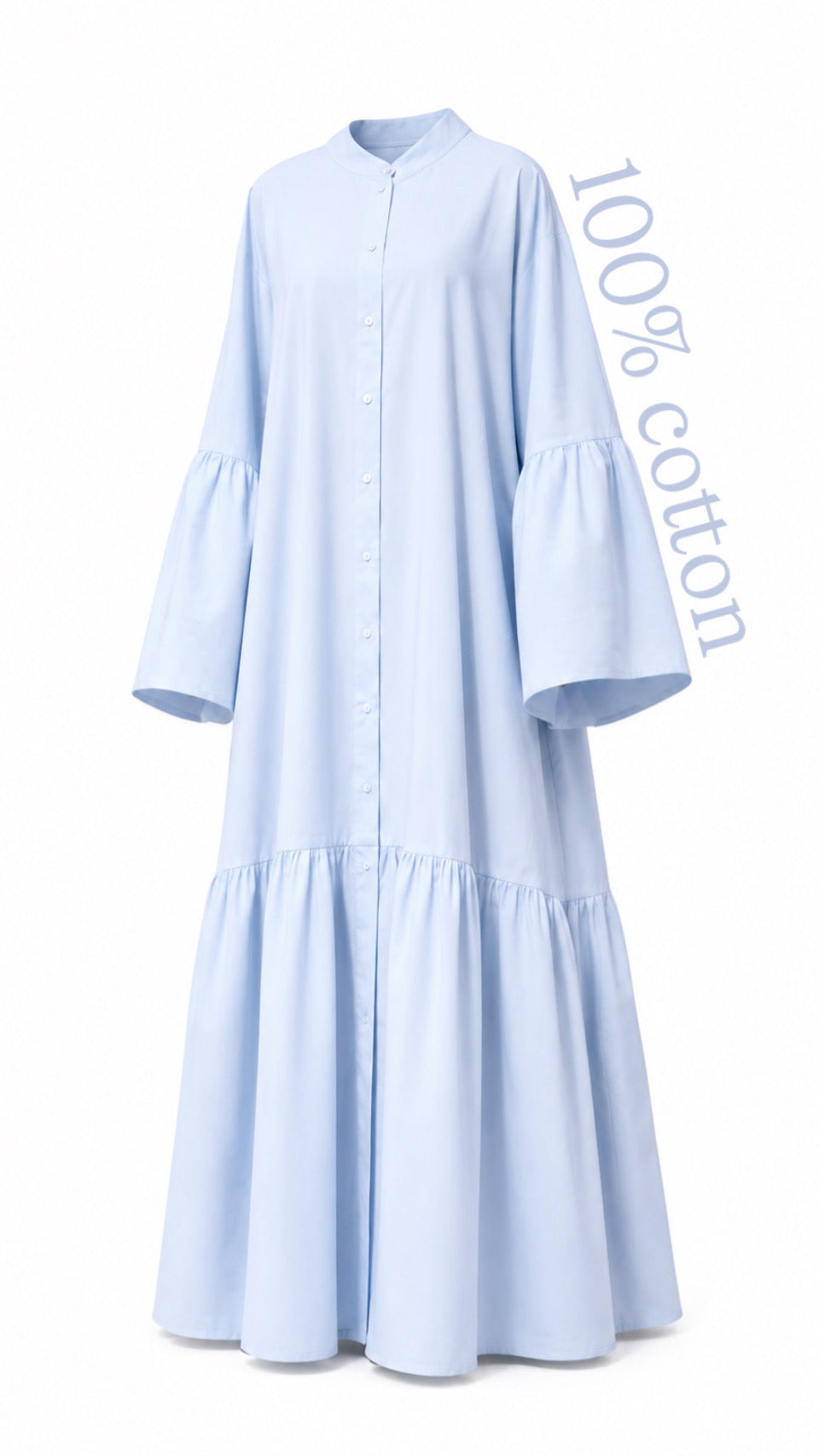 100 % Cotton Abaya Miya