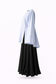 Oversized modest cotton top