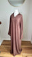 Viscose linen Abaya