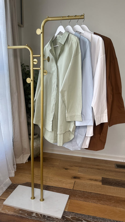 Oversized summer cotton top