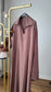 Viscose linen Abaya
