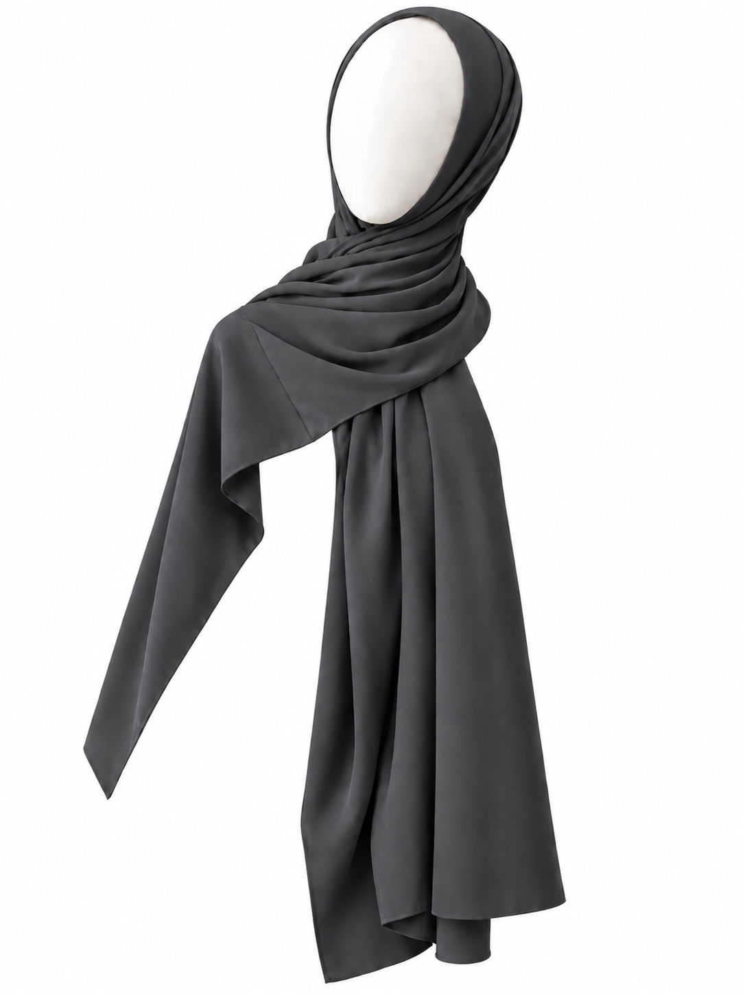 Lightweight Jersey Hijab, Soft Stretchy Hijab Scarf, Breathable Relax Jersey Hijab, Long Muslim Headscarf, Everyday Modest Hijab 175x71cm
