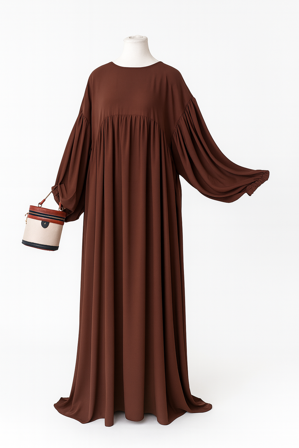 Premium Medina silk Flare abaya