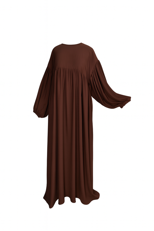 Premium Medina silk Flare abaya