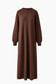 Premium Fall loose fit knitted abaya dress style 2