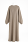 Premium Fall loose fit knitted abaya dress style 2