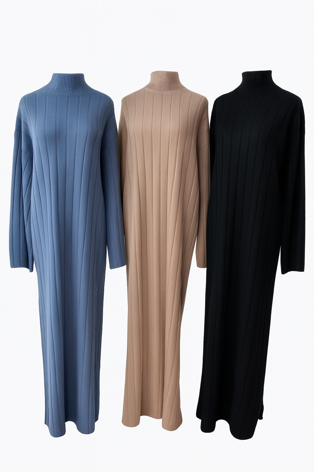 Abaya Zaïna Knit essential winter and Falls abaya