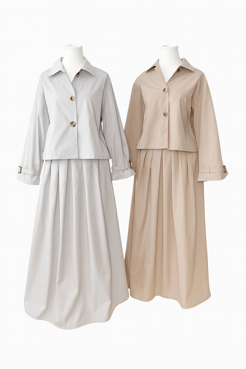 Modest skirt set