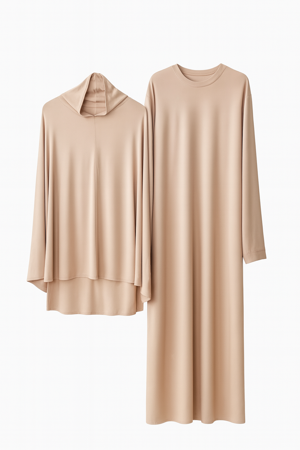 Comfortable abaya khimar set