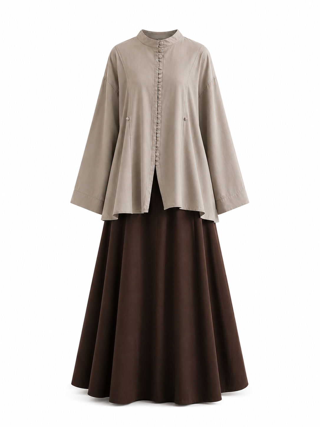 42%Cotton 50%Viscose 8%Polyamide modest top