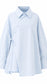 100% Cotton Asymmetrical Blouse too for Women
