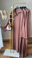 Viscose linen Abaya