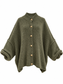 Oversized Modest Sweater Wool Mohair Blend Knit Top