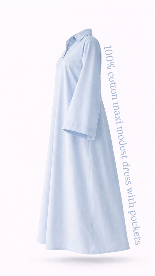 100% cotton summer bats with pockets