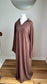 Viscose linen Abaya
