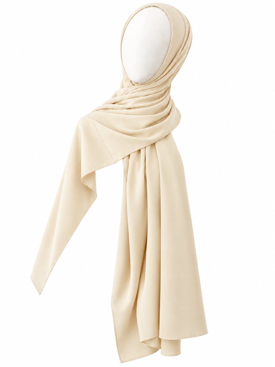Lightweight Jersey Hijab, Soft Stretchy Hijab Scarf, Breathable Relax Jersey Hijab, Long Muslim Headscarf, Everyday Modest Hijab 175x71cm