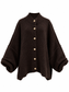 Oversized Modest Sweater Wool Mohair Blend Knit Top