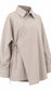 100% Cotton Asymmetrical Blouse too for Women