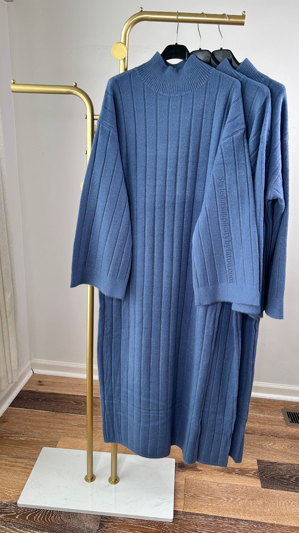 Abaya Zaïna Knit essential winter and Falls abaya