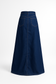 Denim 100% cotton jean maxi skirt