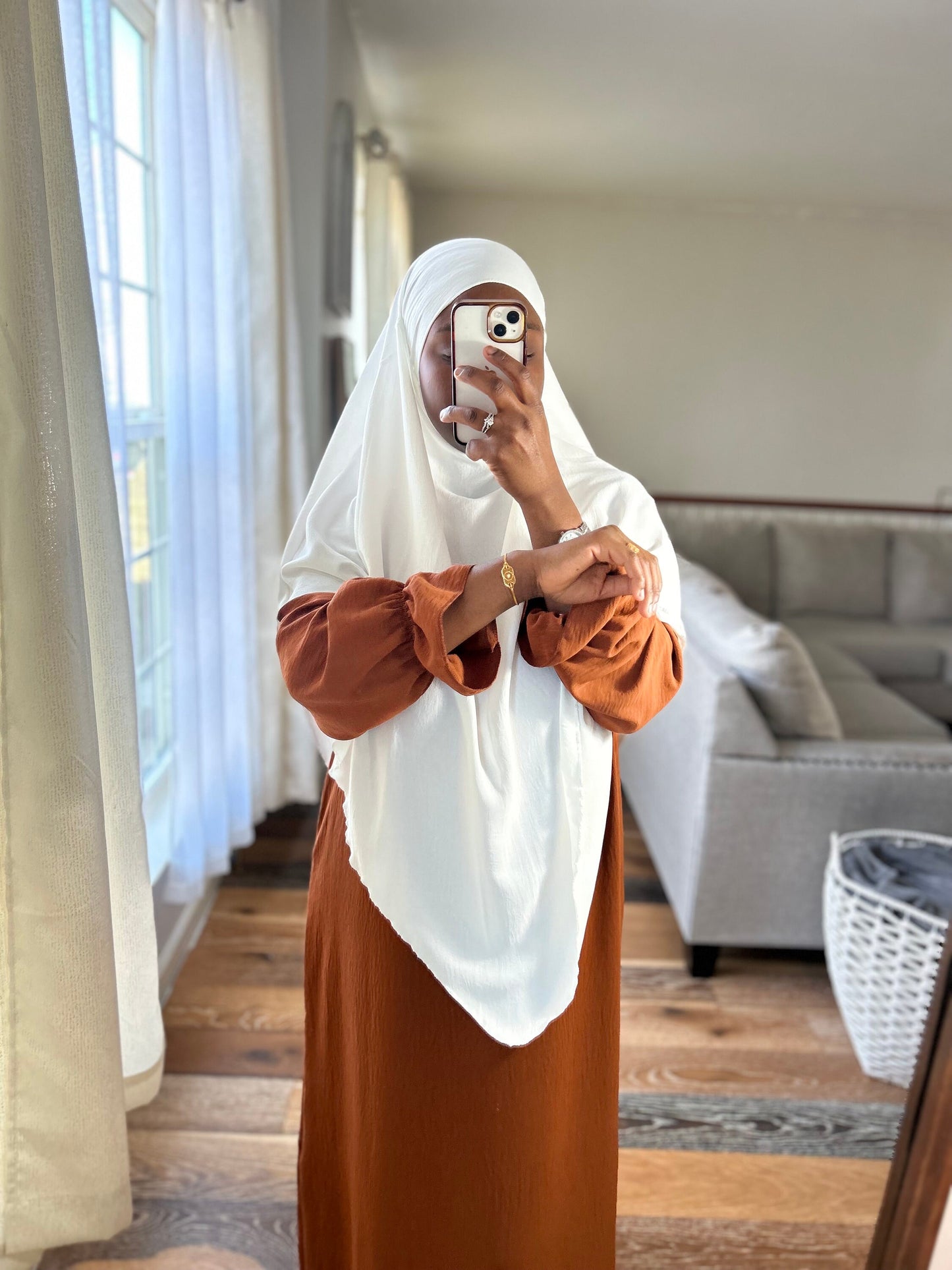 Zeinab Light weight abaya khimar set