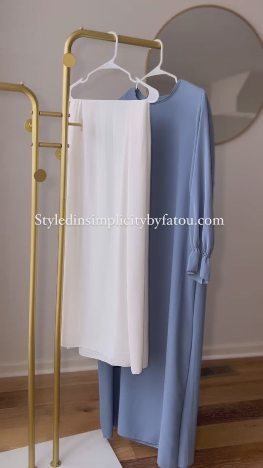 Basic  abaya with hijab