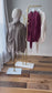 Cotton blend asymmetrical modest blouse