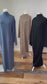 Abaya Zaïna Knit essential winter and Falls abaya