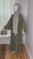 Premium Medina silk Flare abaya